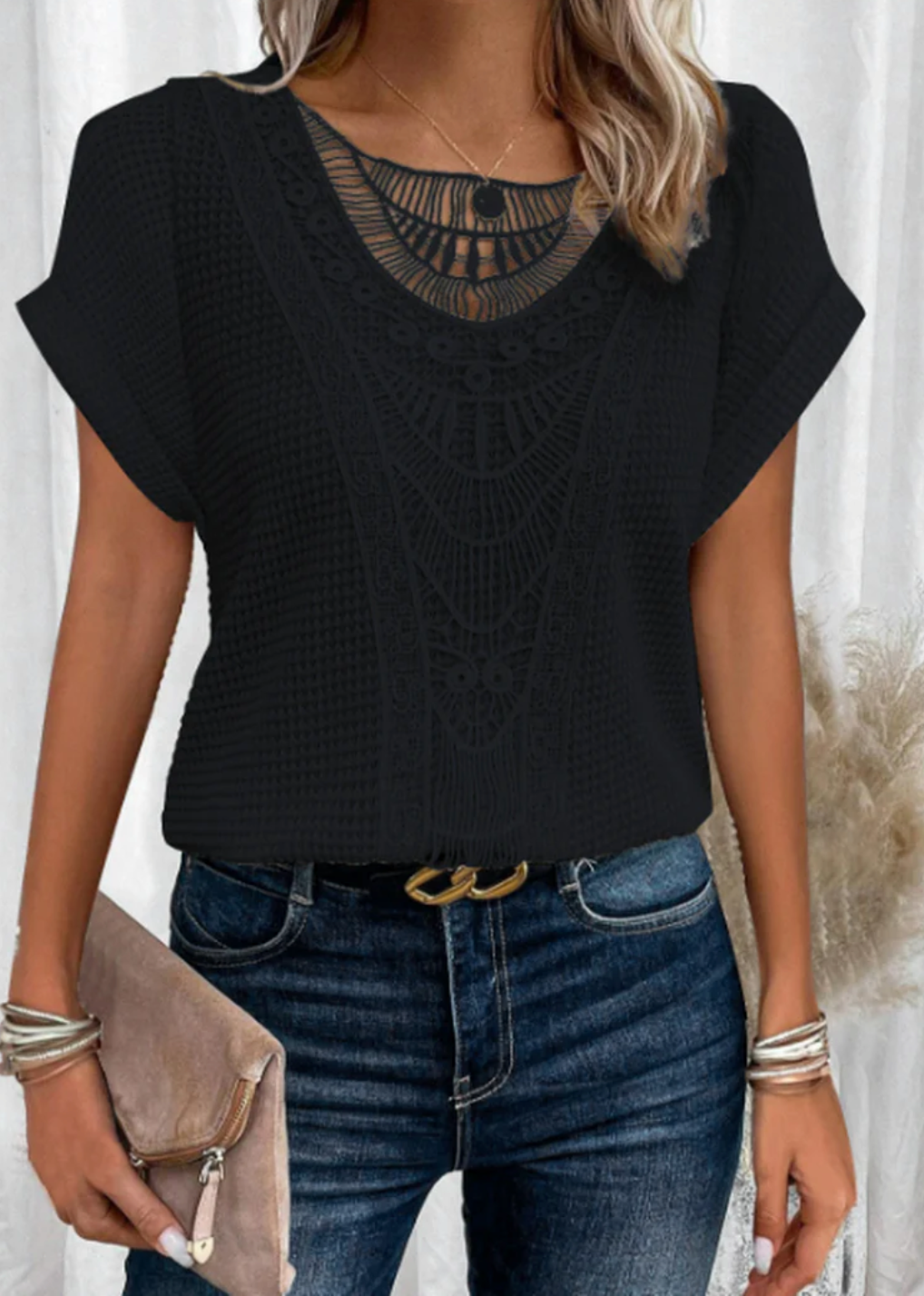 Karin™ - Elegante Bluse im Ibiza-Stil