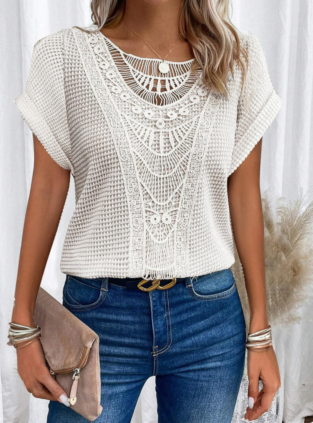 Karin™ - Elegante Bluse im Ibiza-Stil