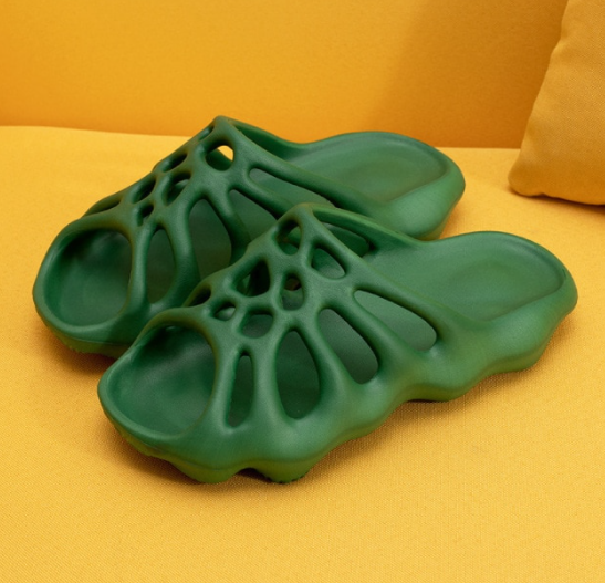 Katrina - Modische Cut-Out Plateau Pantoletten Erhöhter Komfort