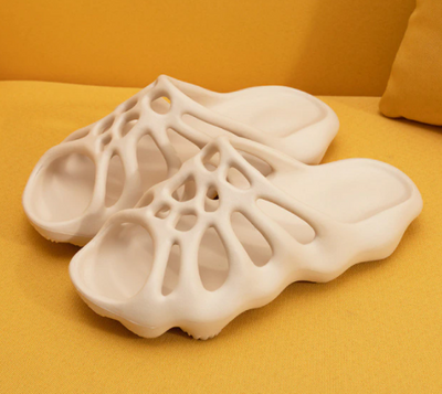 Katrina - Modische Cut-Out Plateau Pantoletten Erhöhter Komfort