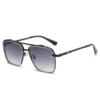 Stylische Herren Sonnenbrillen im quadratischen Pilotenstil