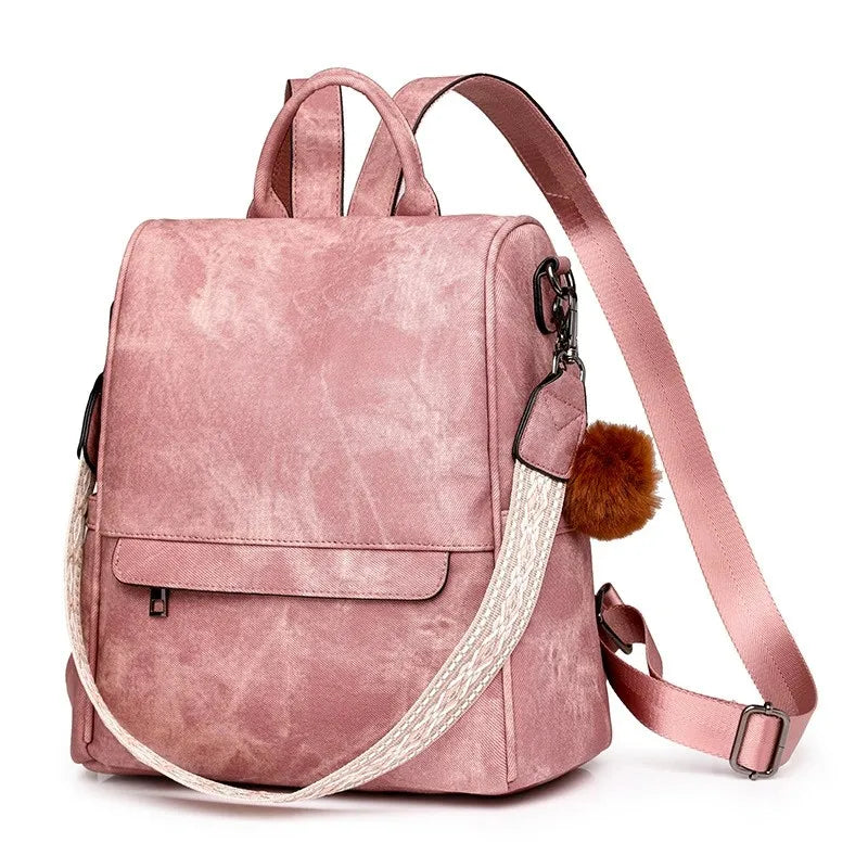 JENNY | DIEBSTAHLSICHERER LEDERRUCKSACK