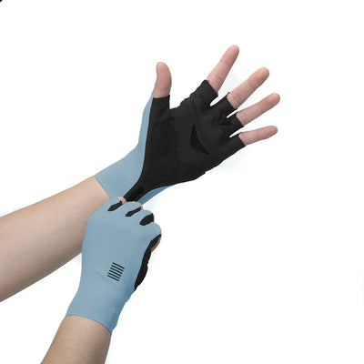 Avelena | Unisex Halb-Finger Mtb Fahrrad Atmungsaktive Handschuhe