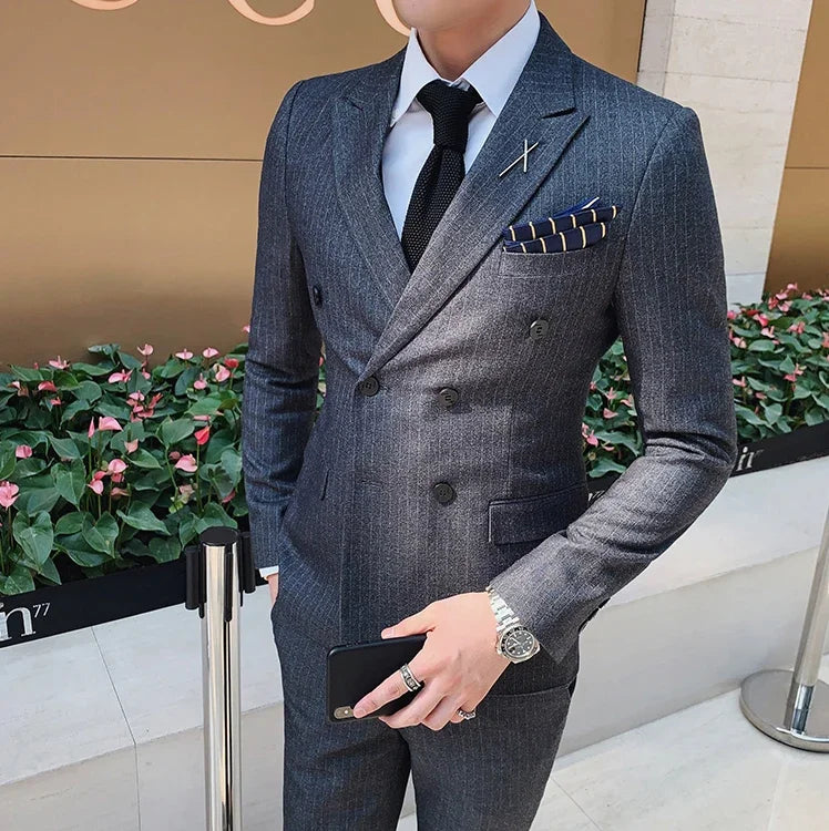 Herren Dreiteilig Formell Hochzeitsgast Anzug Set | Elegante