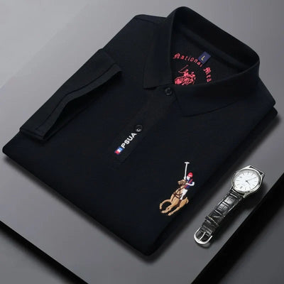 ROSSI ROMA | Luxus-Poloshirt mit Logo