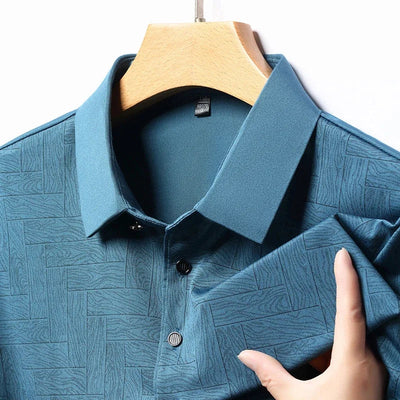 ROSSI ROMA | Luxus-Polo mit Muster