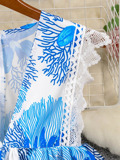 Margie - Trendiges ärmelloses Maxikleid aus Spitze