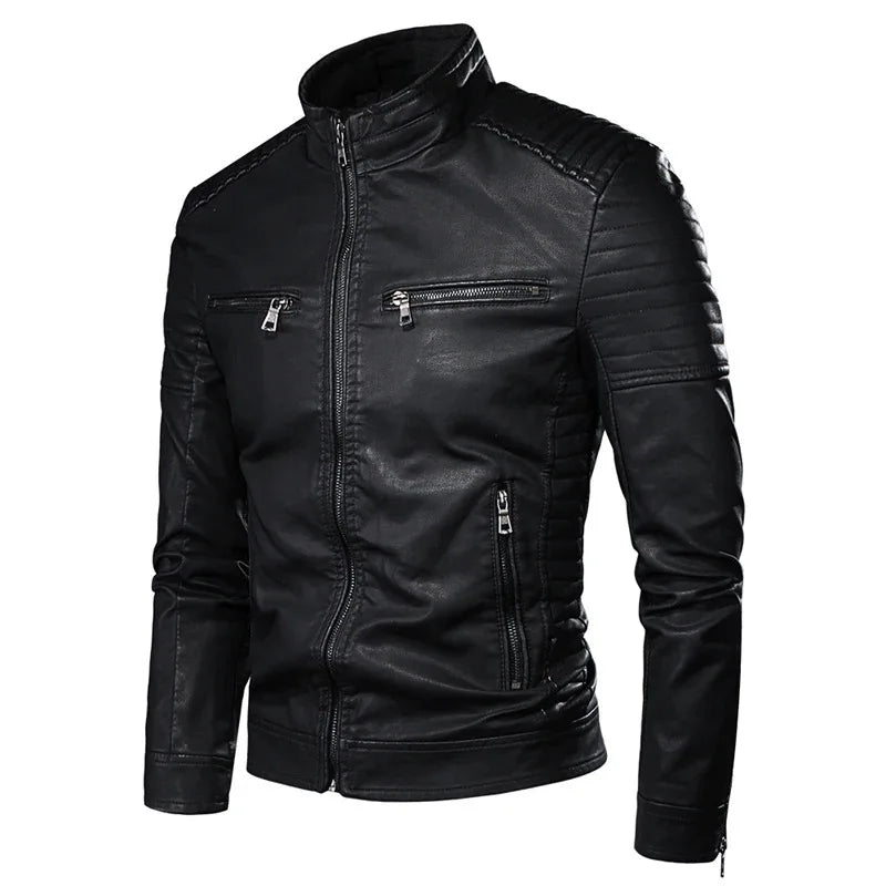 Hunter™ Klassische Lederjacke