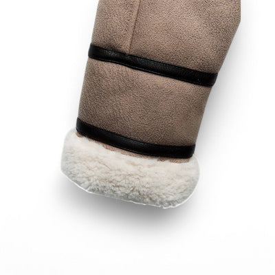 Nora | Kunstleder Pelz Jacke