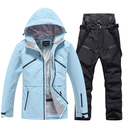 Unisex Winter Skianzug | Zweiteiliges Set