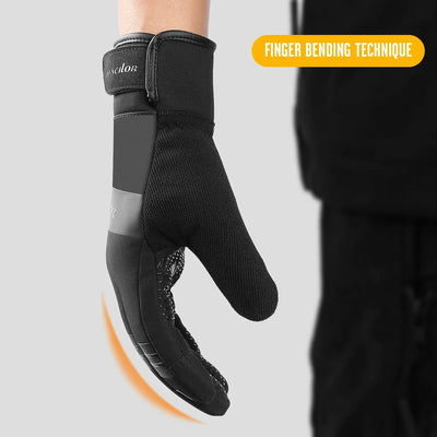 Avelena | Touchscreen Winddicht Wasserdicht Winter Fahrradhandschuhe