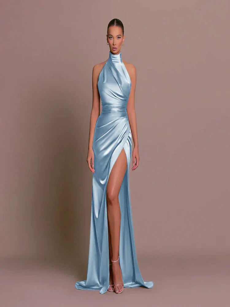 Cleo | Elegantes Kleid mit Schlitz