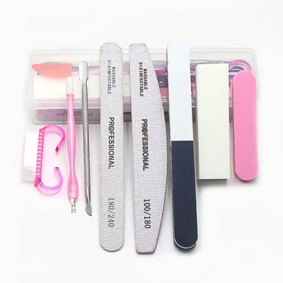 Avelena | 8 Stück/Set Nail Kunst Maniküre Set