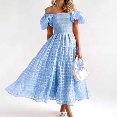 Helda - Zeitloses Elegantes Damen Maxi Kleid