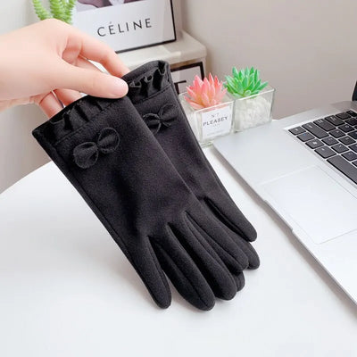 Avelena | Frauen Winter Touchscreen Winddichte Handschuhe - Kältebeständige Radfahren & Sportausrüstung
