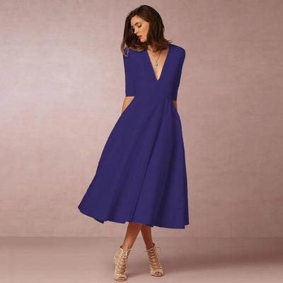 Elegantes Abendkleid Für Damen | Midi