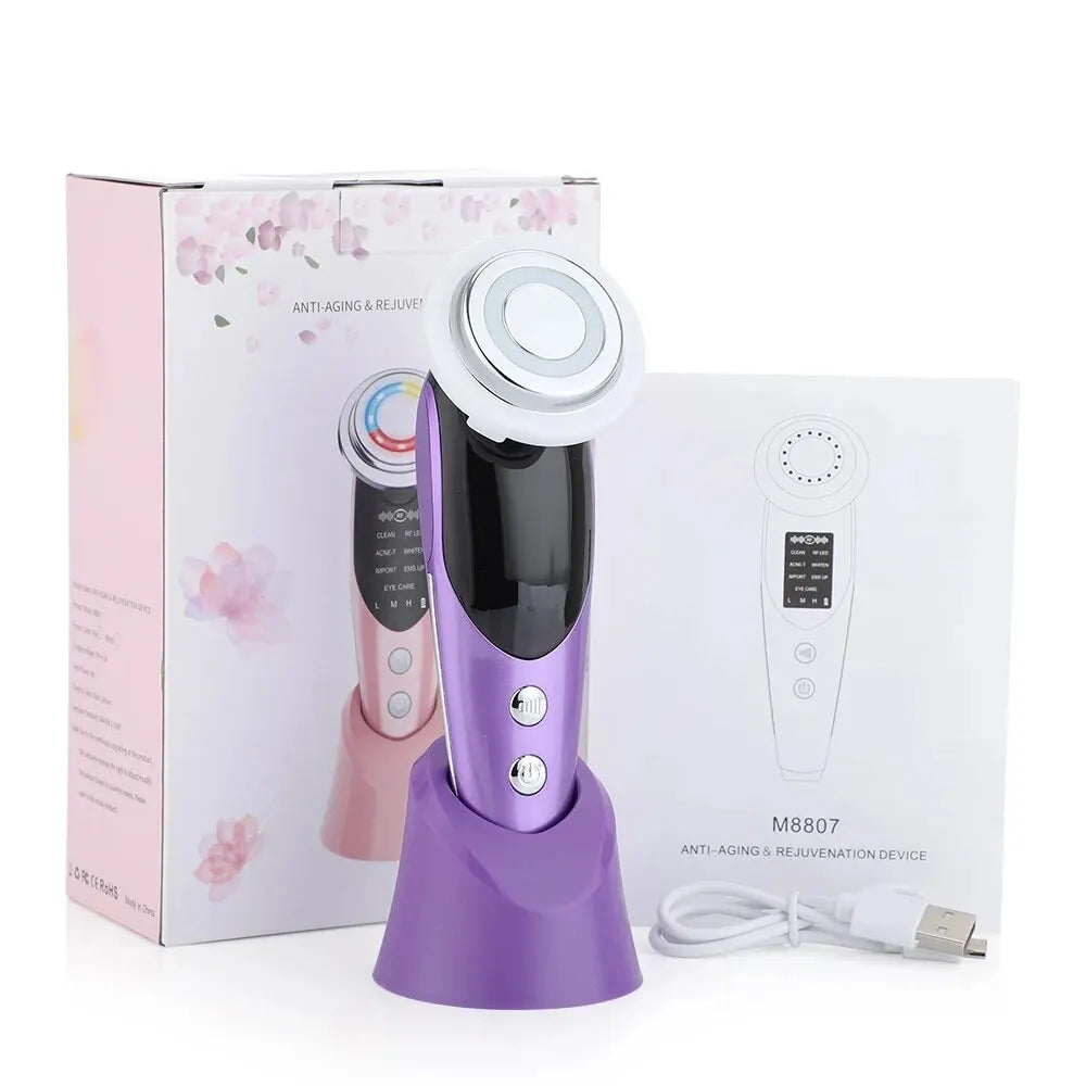 Avelena | 7-In-1 Ems Rf Gesichts-Massagegerät
