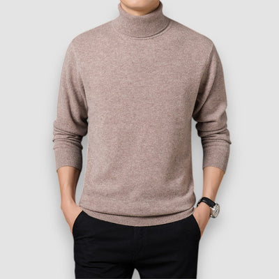 Lumier | High Collar Sweater