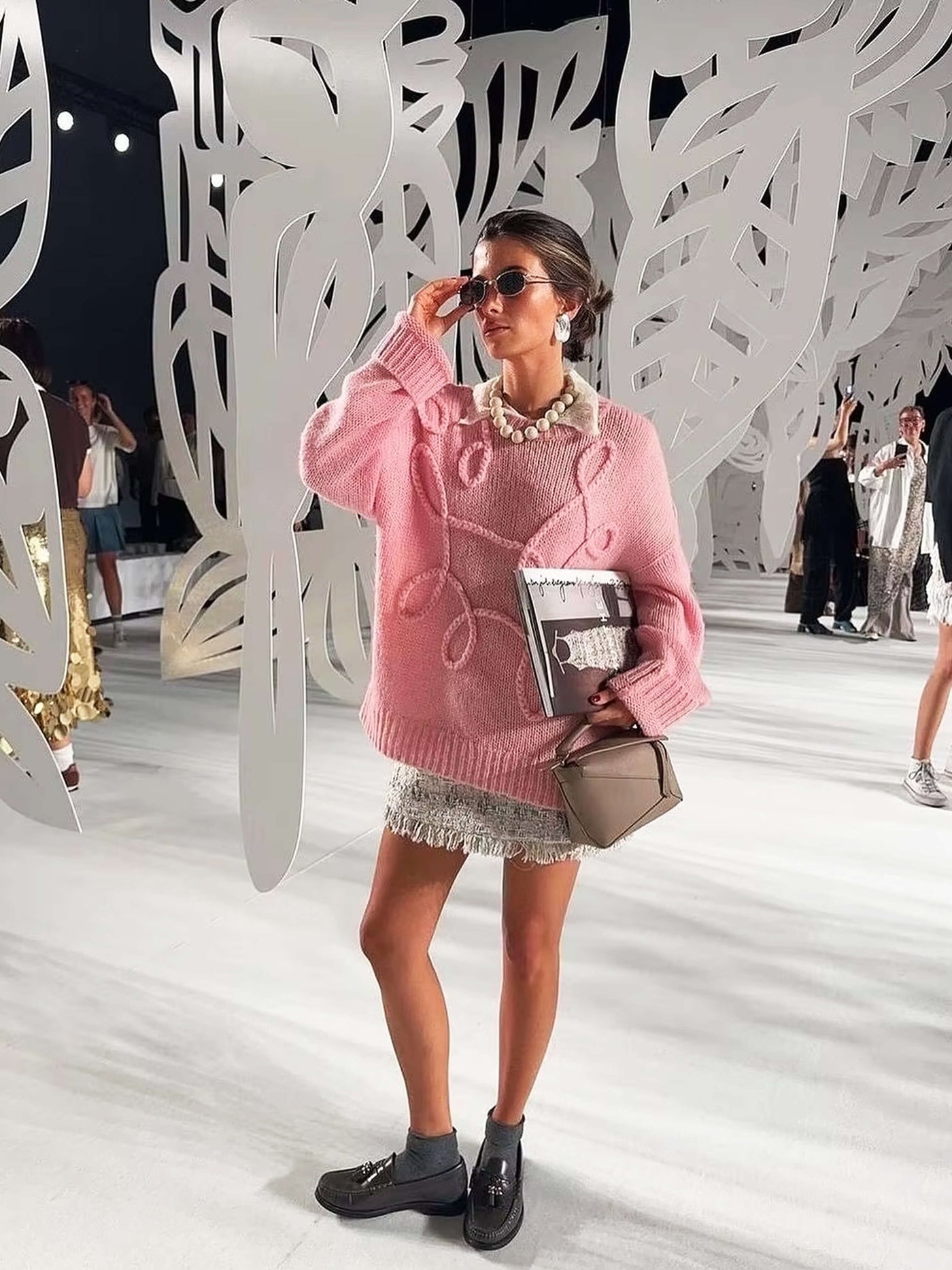 Damen Strickpullover – Oversize Pullover mit Strickmuster für stilvolle Outfits