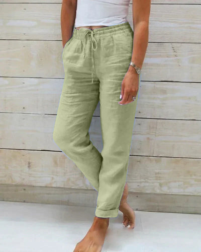 Alea - Damen Leinenhose