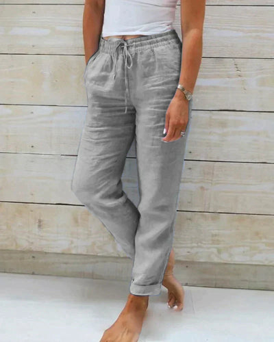 Alea - Damen Leinenhose
