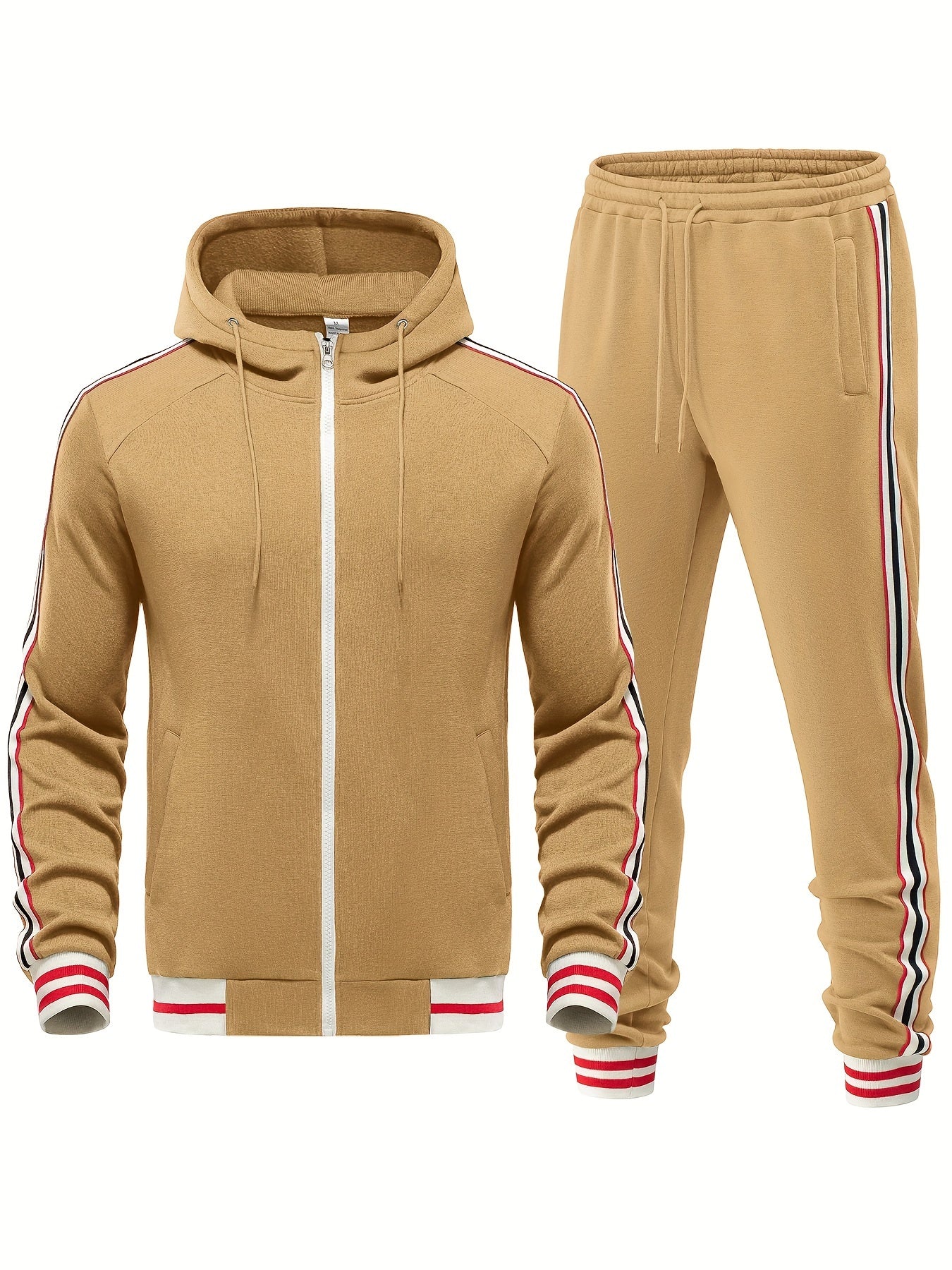 Stylischer Trainingsanzug mit Modernem Streifenlook