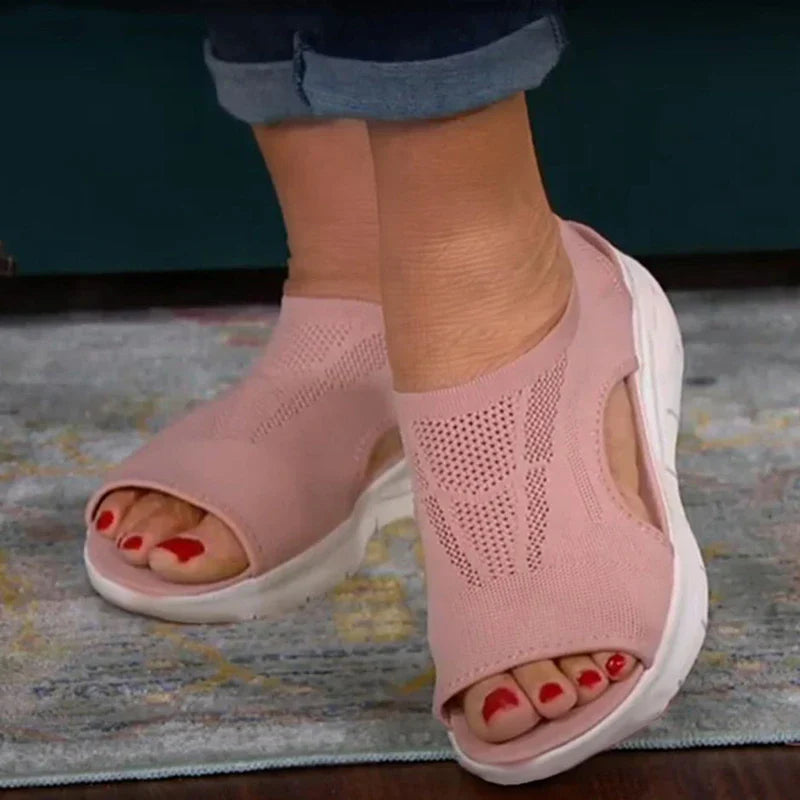 Alma | Orthopädische Sandalen Memory Foam Fußbett, Bequem und Stoßdämpfend