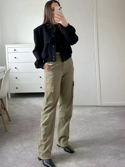 Stylische Damen Übergangsjacke | Kurze