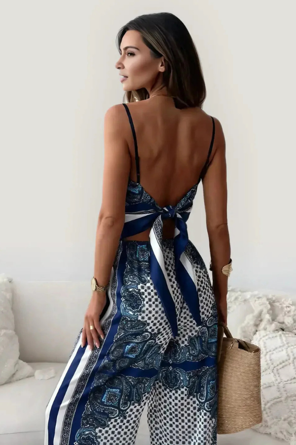 Carmilla - Luxuriöses Seidiges Lounge-Set