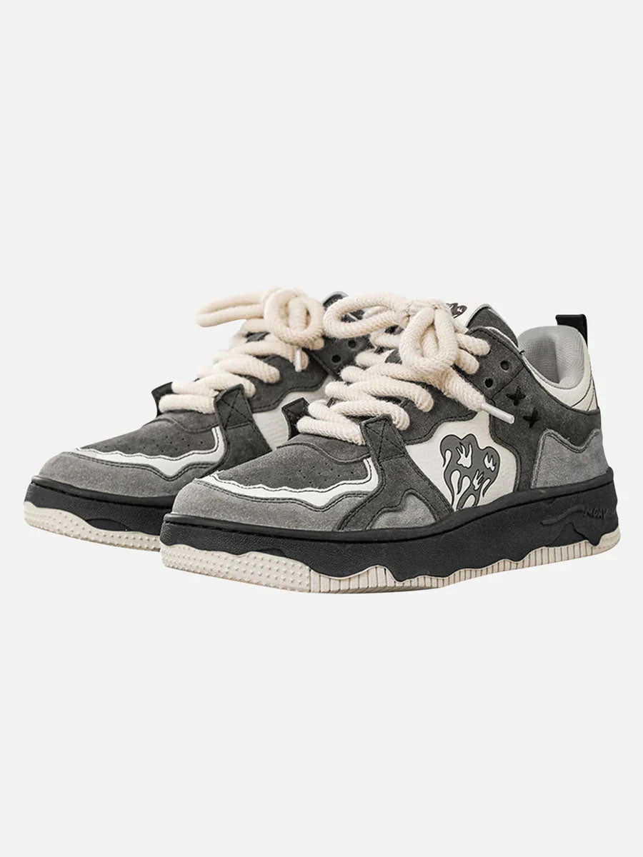 Elias - Stilvolle Vintage Skateboard Schuhe Herren Grip