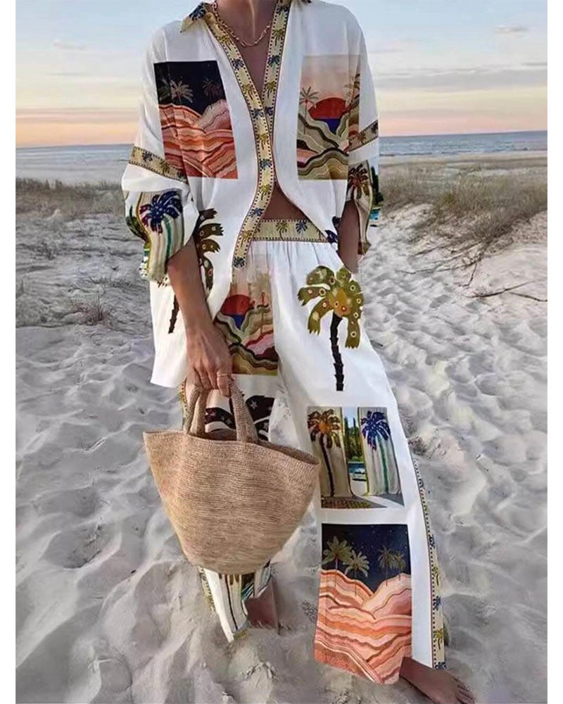 Phyllis | Tropisches Sonnenaufgang-Set