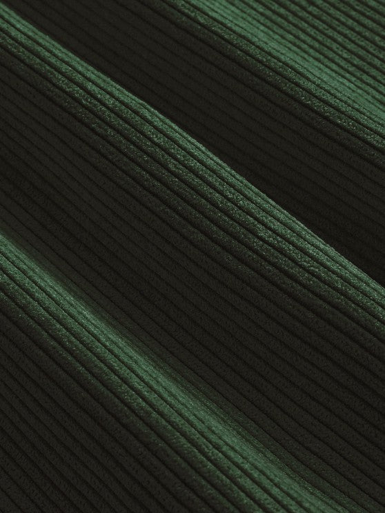 Herren Cord-Pulloverhemd | Casual Freizeithemd | Langarm