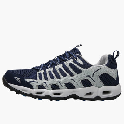 Unisex Trekking-Schuhe mit Schnürverschluss und profilierter Außensohle