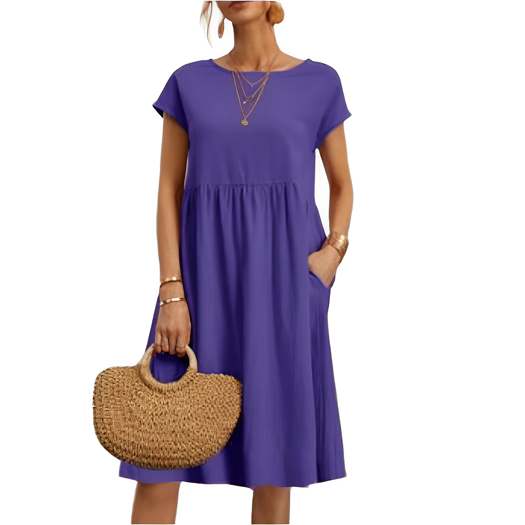 Anabella - Bequemes Sommerkleid mit Taschen