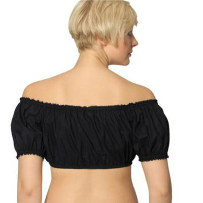 Damen Schulterfrei Oktoberfest Dirndl Bluse