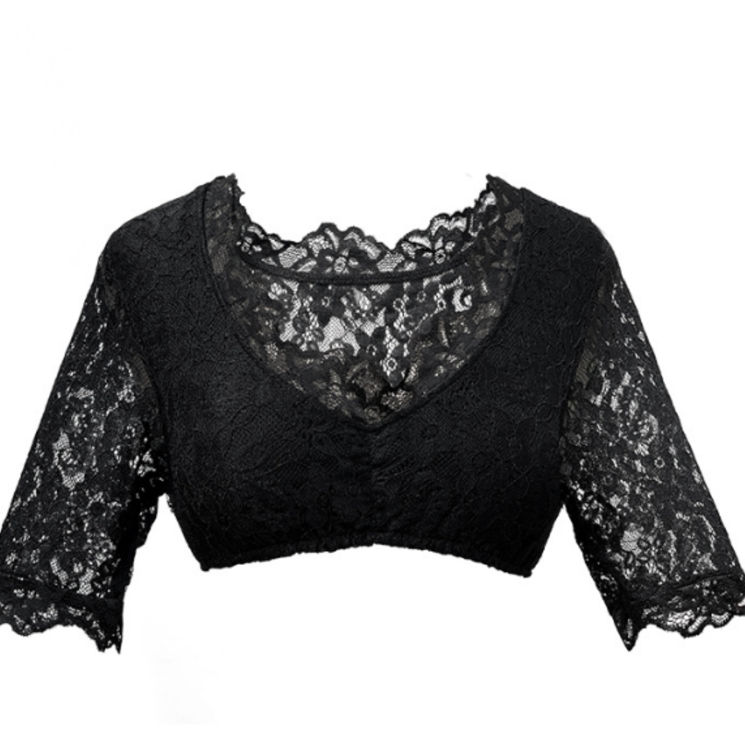 Nerina | Damen Blumen Oktoberfest Dirndl Bluse | 2024