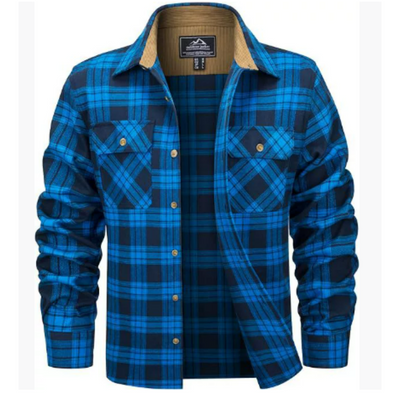 Herren Langarm Hemd | Kariert