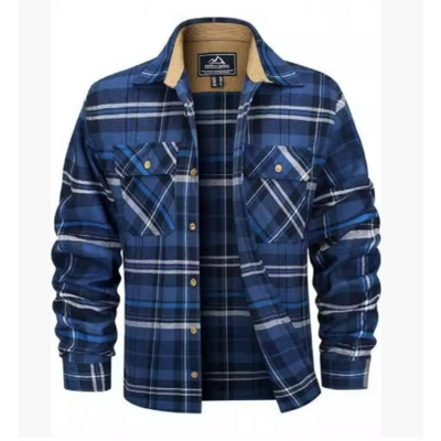 Herren Langarm Hemd | Kariert