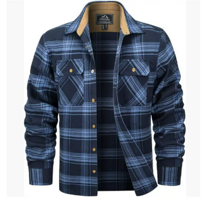 Herren Langarm Hemd | Kariert