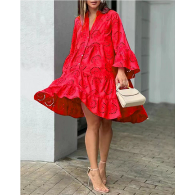 Ember | Damen Fließendes Sommerkleid