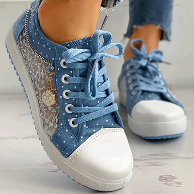 Lala - Damen Bequeme Mode Sneaker