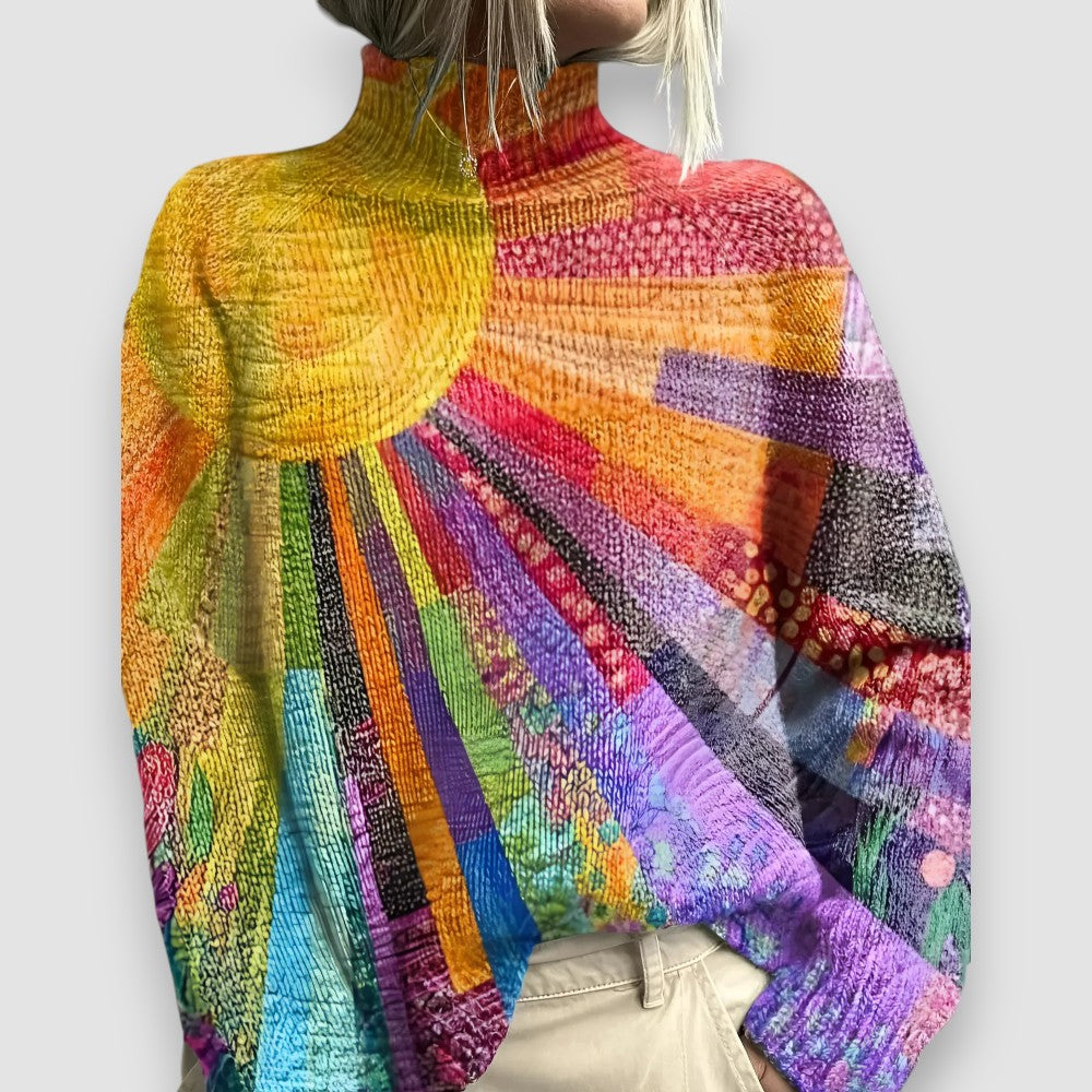 Ada | Vibrant Rollkragenpullover