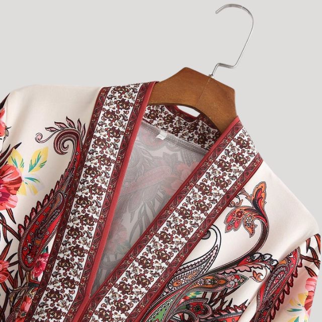 Islaith | Paisley Mini Damen Kleid