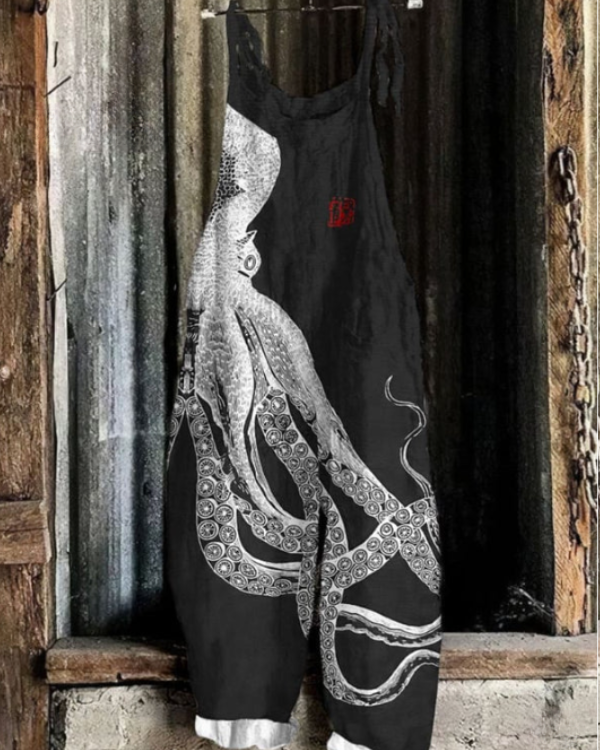 Mapula – Eleganter Overall Mit Weitem Bein Und Einzigartigem Gestaltung