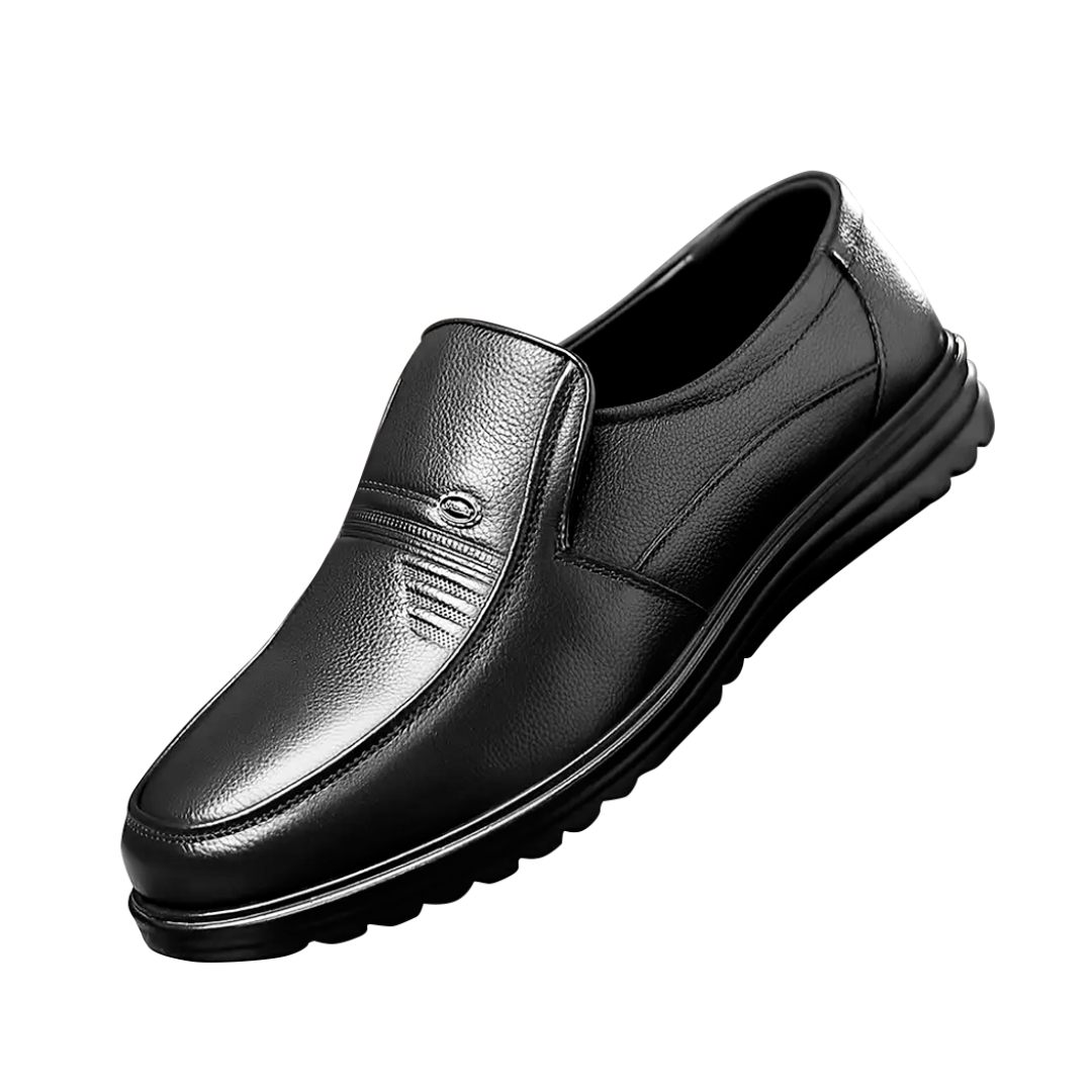 Bequeme Leder Herren Loafer