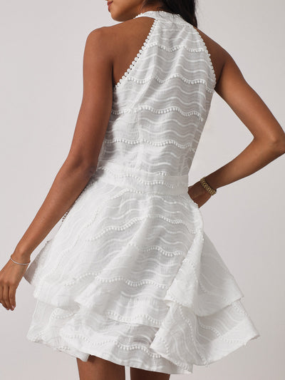 Bennetta | Harriet Applikation Traumkleid | Weiß