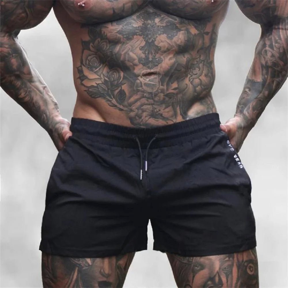 Sportliche Herren Fitness Shorts