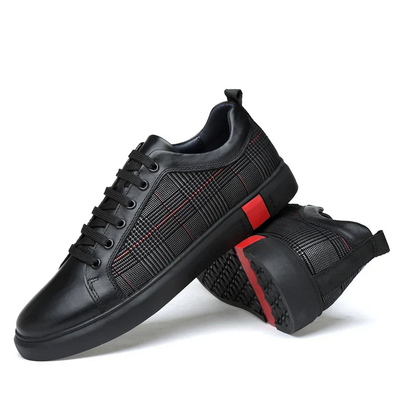 Hochwertige Herren Leder Sneakers