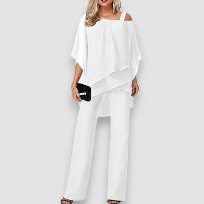 Lilla | Eleganter Zweiteiler mit Cold Shoulder