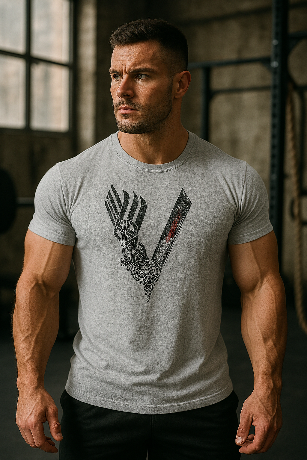 Lässiges Herren T-Shirt Baumwolle